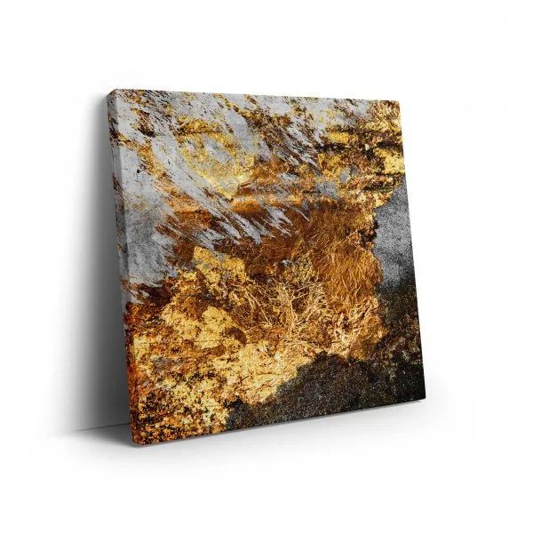 Gold luxury abstract