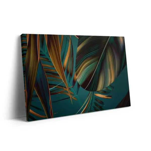 Tropical green flowers